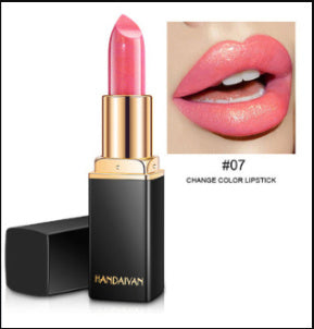 Shiny Metallic Lipstick Pearlescent Color Temperature Change Lipstick Gilt Lipstick - SD & CO.