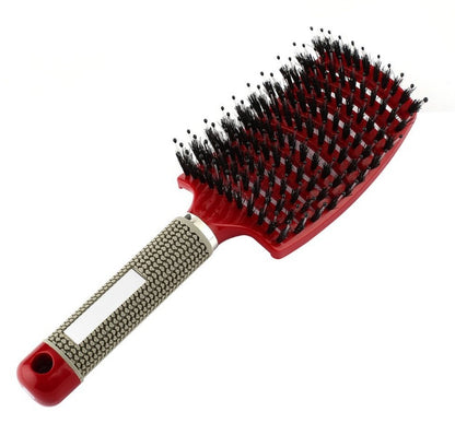 Hairbrush Anti Klit Brushy Haarborstel Women Detangler Hair Brush Bristle Nylon Scalp Massage  Teaser Hair Brush Comb - SD & CO.