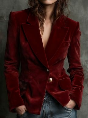 Casual Retro Stand Collar Coat