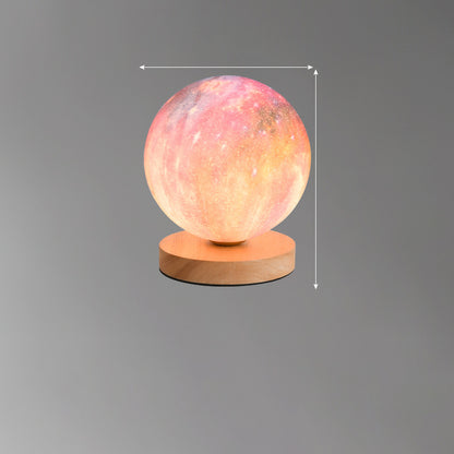 Copy of 3D Moon Lamp Moon Lamp Desk Charging Lamp Bedroom Bedside Lamp Creative Ins Gift Atmosphere Night Lamp