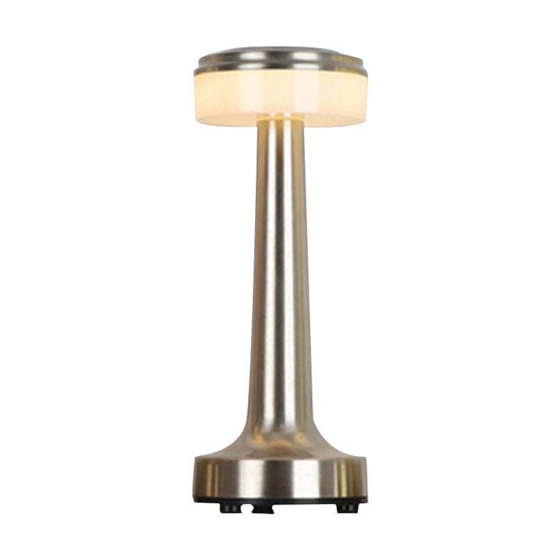 Copy of Bar Table Lamp Led Retro Rechargeable Barbell Small Night Lamp Wireless Touch Dimming Table Lamp Coffee Shop Bedside Lamp