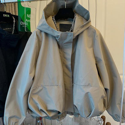 All-matching Bud Leisure Windproof Coat For Women