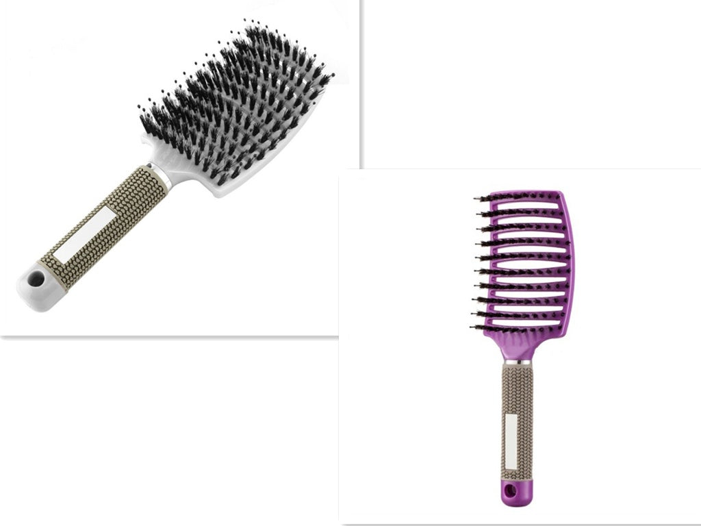 Hairbrush Anti Klit Brushy Haarborstel Women Detangler Hair Brush Bristle Nylon Scalp Massage  Teaser Hair Brush Comb - SD & CO.