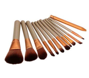 12 makeup brush sets iron box makeup tools makeup tools - SD & CO.
