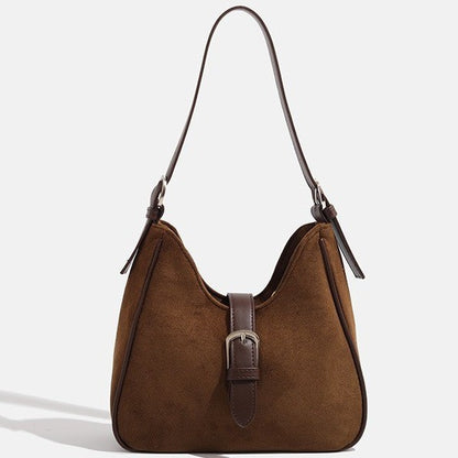 Retro Underarm Bag Large Capacity Portable Shoulder Bag