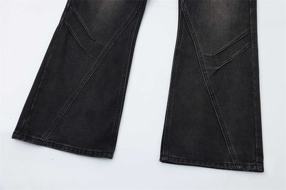 Denim Loose Trousers For Men And Women