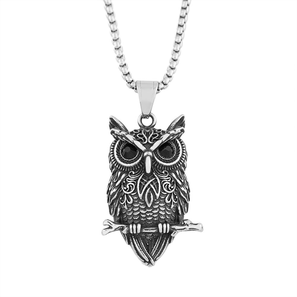 Titanium Steel Men's Necklace Popular Accessories