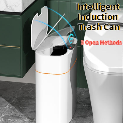 Smart Trash Can With Lid For Bedroom And Living Room Kitchen Storage Box Trash Can Induction Small Car Box Automatic Smart Dustbin Smart Trash Bin - SD & CO.