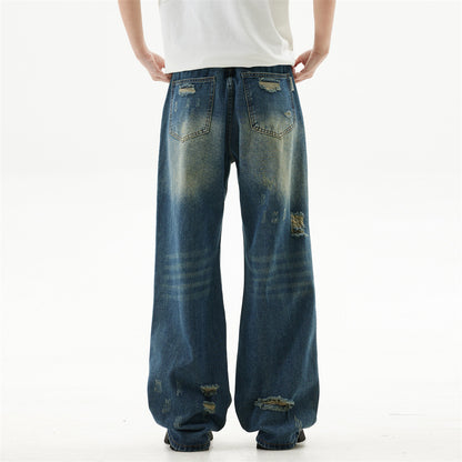 Beggar Denim Trousers For Men And Women