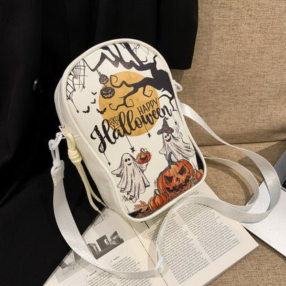 Copy of Fashionable Dark Square Bag Halloween Pumpkin Crossbody Bag Shoulder Bag for Women