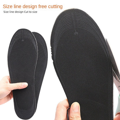 Copy of Strap portable men and women can cut heating insoles, washable battery box powered EVA electric insoles
