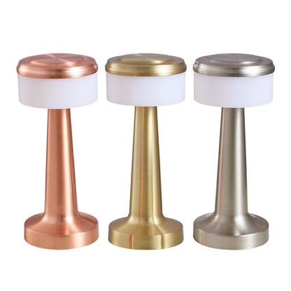 Copy of Bar Table Lamp Led Retro Rechargeable Barbell Small Night Lamp Wireless Touch Dimming Table Lamp Coffee Shop Bedside Lamp