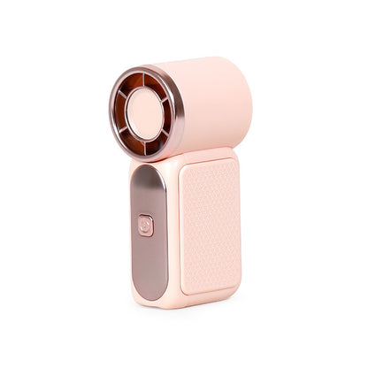 Mini Handheld Flap Pocket Pants Fan USB Charging Small Fan Strong Wind Small Portable High-Speed Small Air Cannon Cross-Border