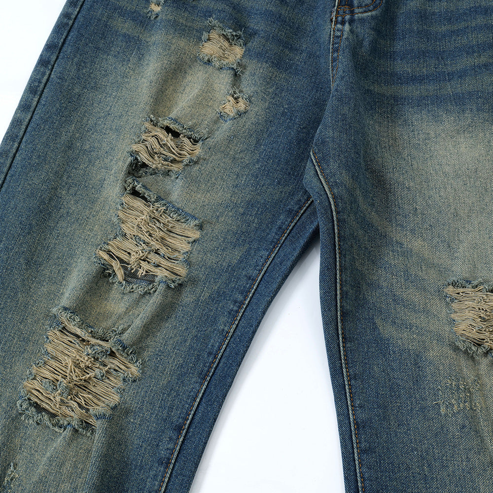 Beggar Denim Trousers For Men And Women