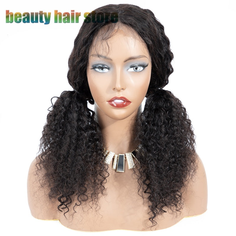 Brazilian Kinky Curly Lace Front Human Hair Wigs - SD & CO.