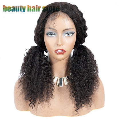 Brazilian Kinky Curly Lace Front Human Hair Wigs - SD & CO.