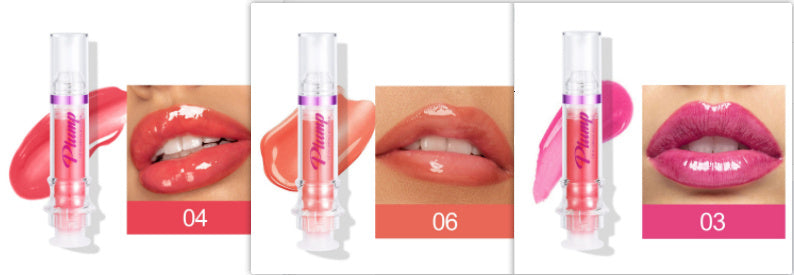 New Tube Lip Rich Lip Color Slightly Spicy Lip Honey Lip Glass Mirror Face Lip Mirror Liquid Lipstick - SD & CO.