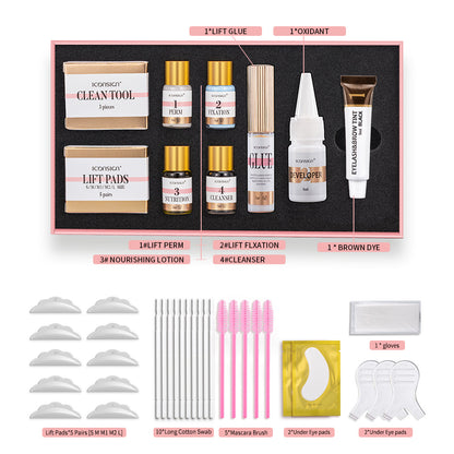 ICONSIGN Lash Lift EyeLash Eyebrow Dye Tint Kit Lashes Perm Set Brow Lamination Makeup Tools - SD & CO.