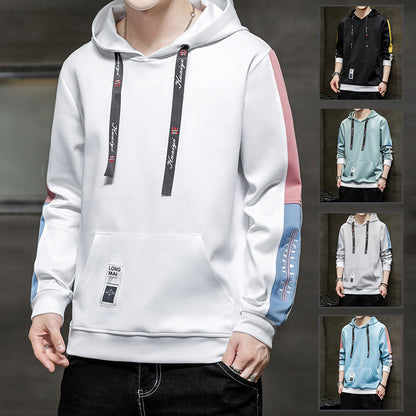 Colorblock Streetwear Pullover Hoodie