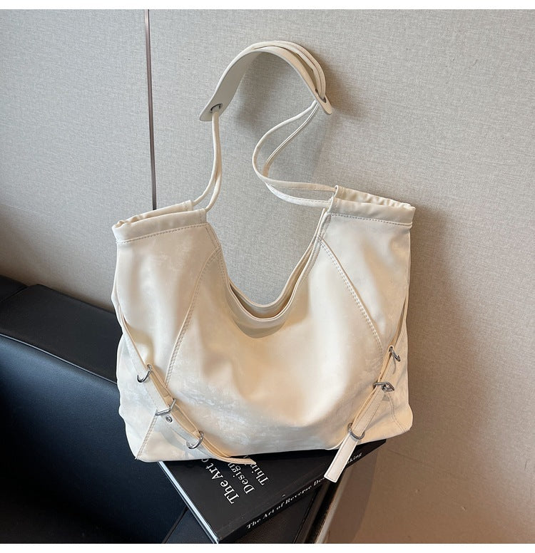 Retro Large Capacity Bag Women's Casual Shoulder Bag