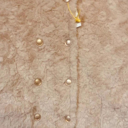 Double-Button Plush Winter Coat - SD & CO.