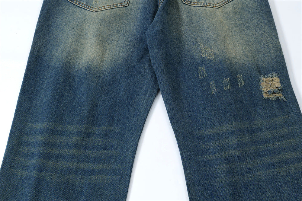 Beggar Denim Trousers For Men And Women