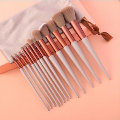 13Pcs Makeup Brush Set Make Up Concealer Brush Blush Powder Brush Eye Shadow Highlighter Foundation Brush Cosmetic Beauty Tools - SD & CO.