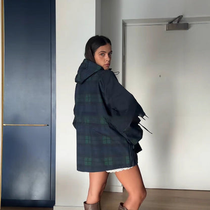 Drawstring Waist Slimming And Short Jacket Women's Coat Women's - SD & CO.