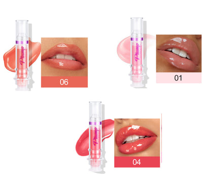 New Tube Lip Rich Lip Color Slightly Spicy Lip Honey Lip Glass Mirror Face Lip Mirror Liquid Lipstick - SD & CO.