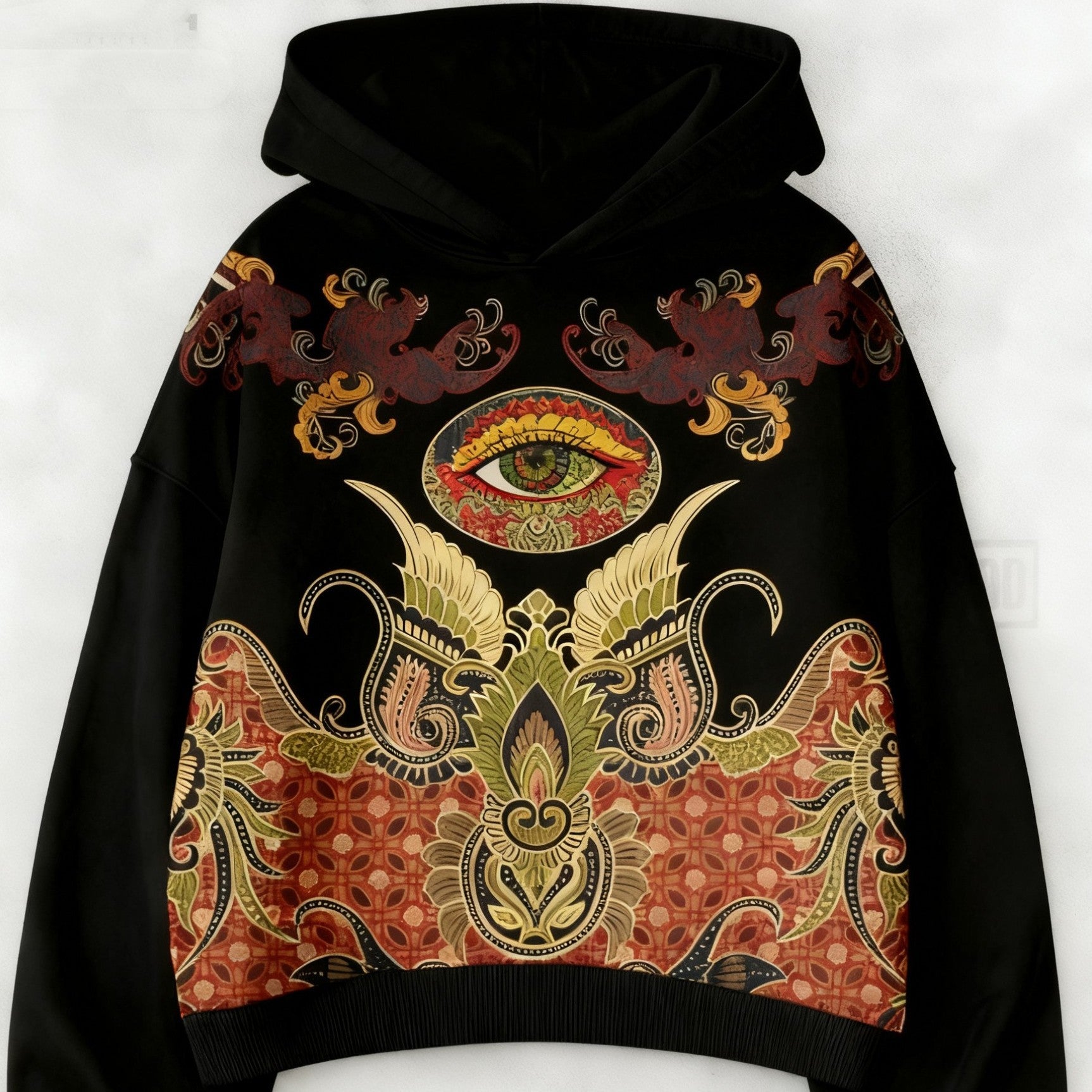 Fashion Casual Printed Polyester Sweater - SD & CO.