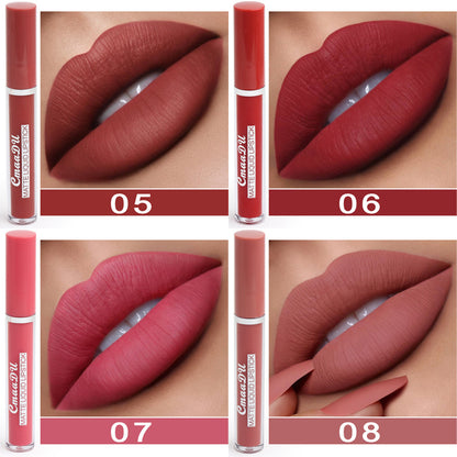 Women's Non-stick Cup Waterproof Matte Lipstick - SD & CO.