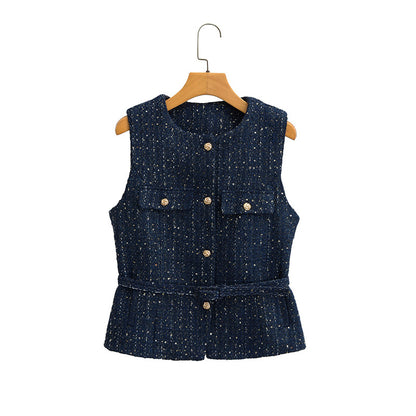 Women's Knit V-neck Vest