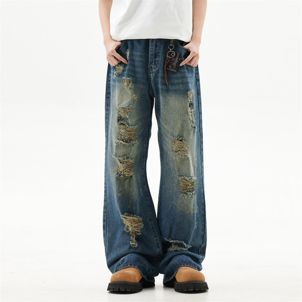 Beggar Denim Trousers For Men And Women