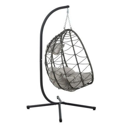 Indoor And Outdoor Swing Chairs, Hanging Basket Chairs With Stands Are Suitable For Bedrooms, Living Rooms, Balconies, And Are Prohibited From Being Sold On The Wayfair Platform