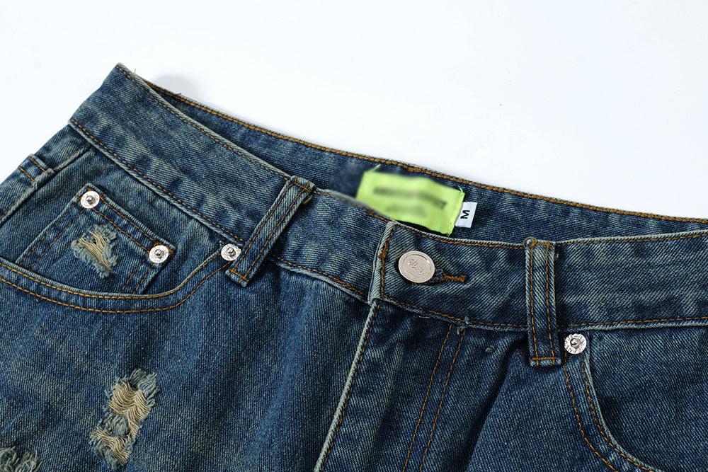 Beggar Denim Trousers For Men And Women