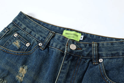 Beggar Denim Trousers For Men And Women