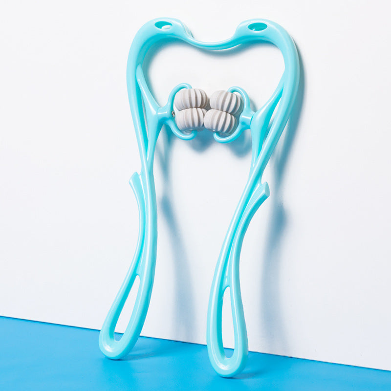 Multifunctional Manual Six-wheel Neck Massager Massage Relieve Roller Massage Tool - SD & CO.