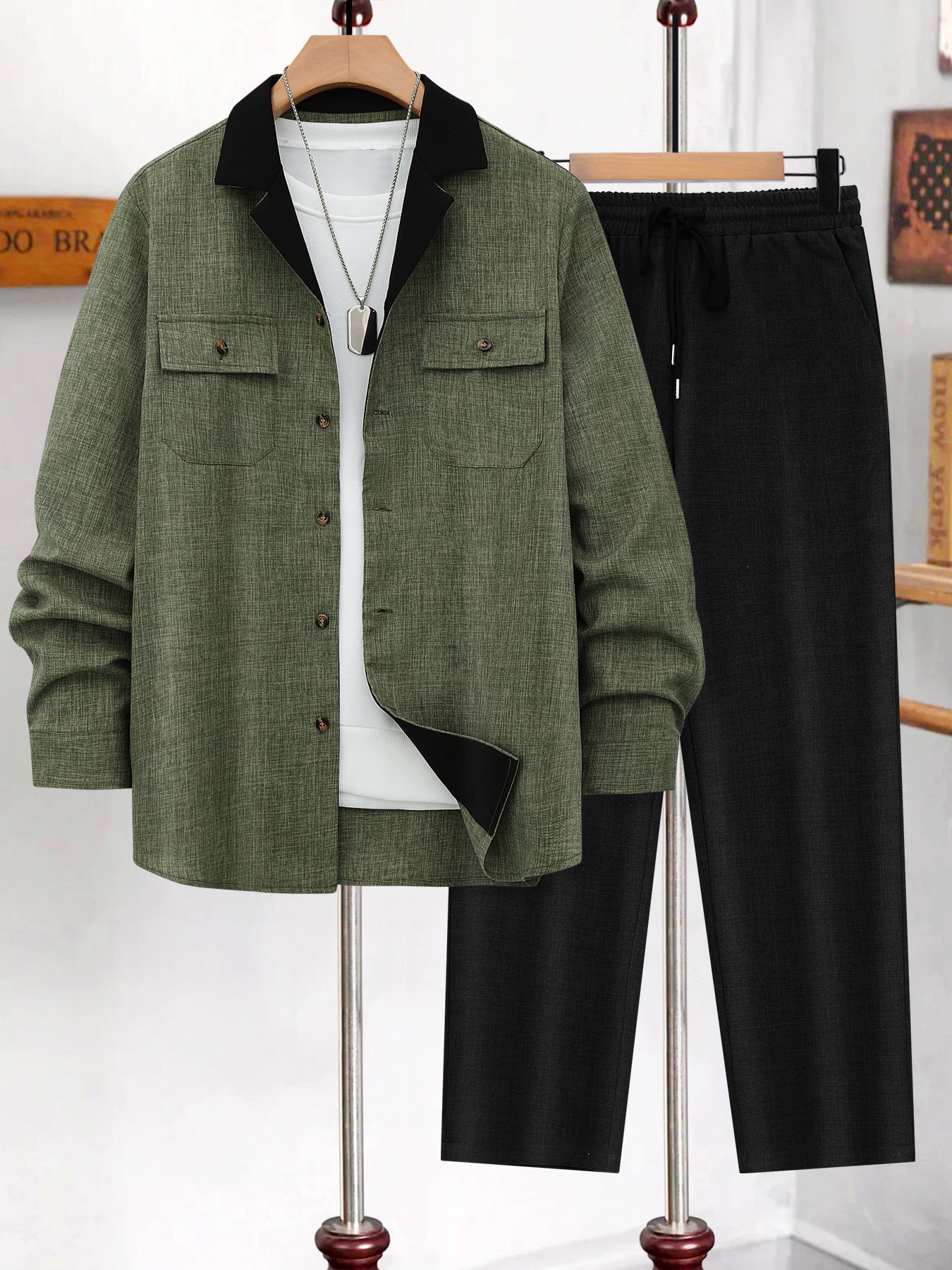 Creative Men's Casual Suit Coat Set - SD & CO.