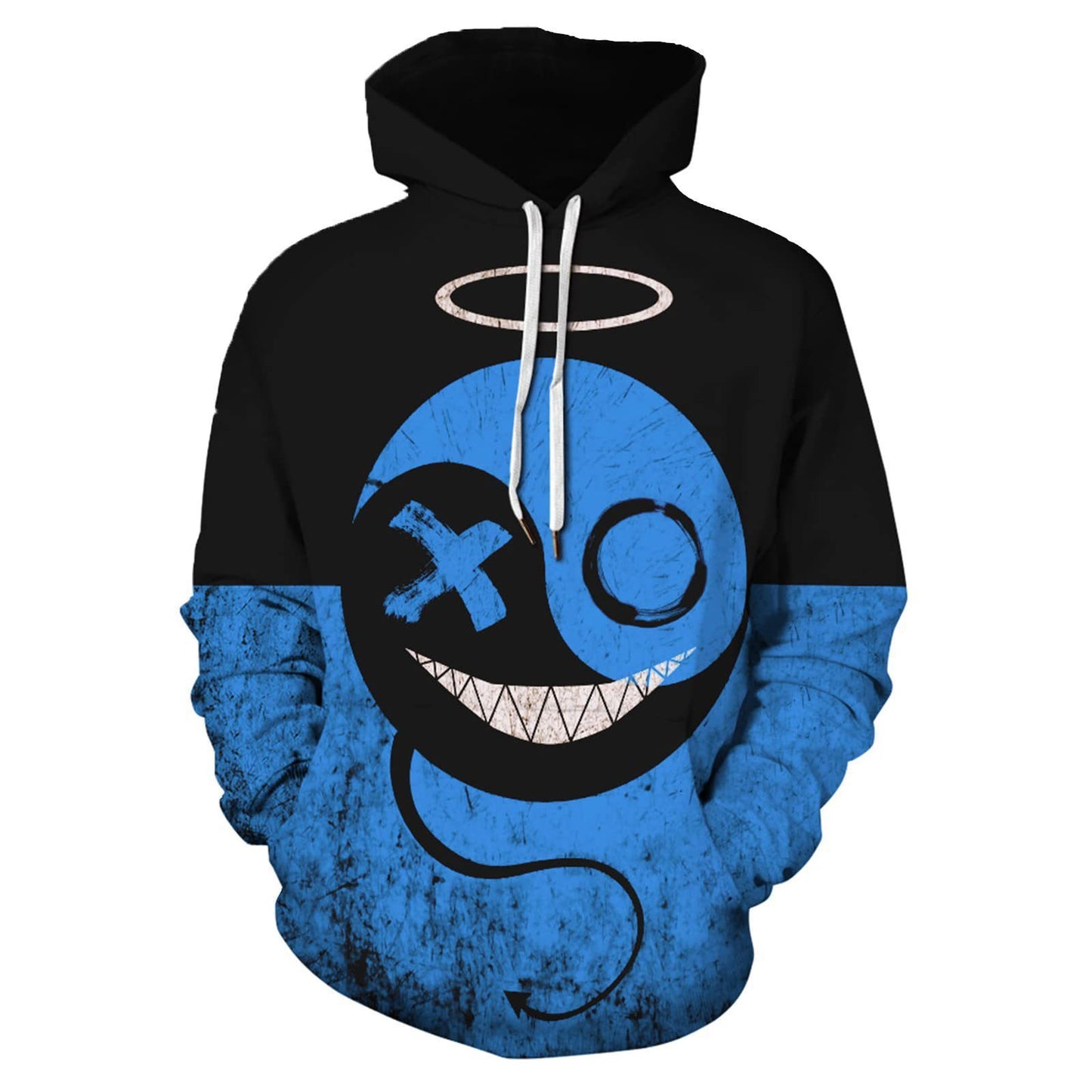 Mens's Casual 3D Digital Printed Hoodie