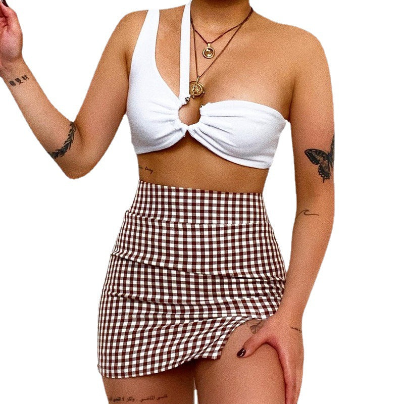 American-style Suspender Crop Top Hot Girl Vest