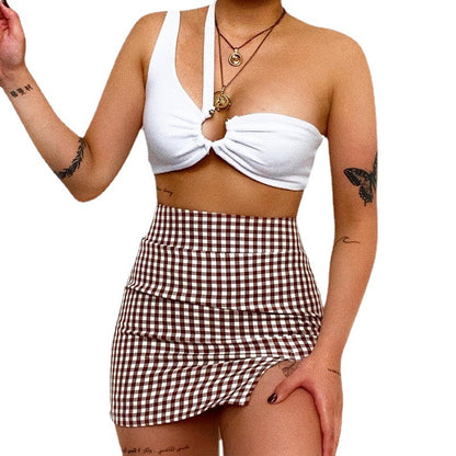 American-style Suspender Crop Top Hot Girl Vest