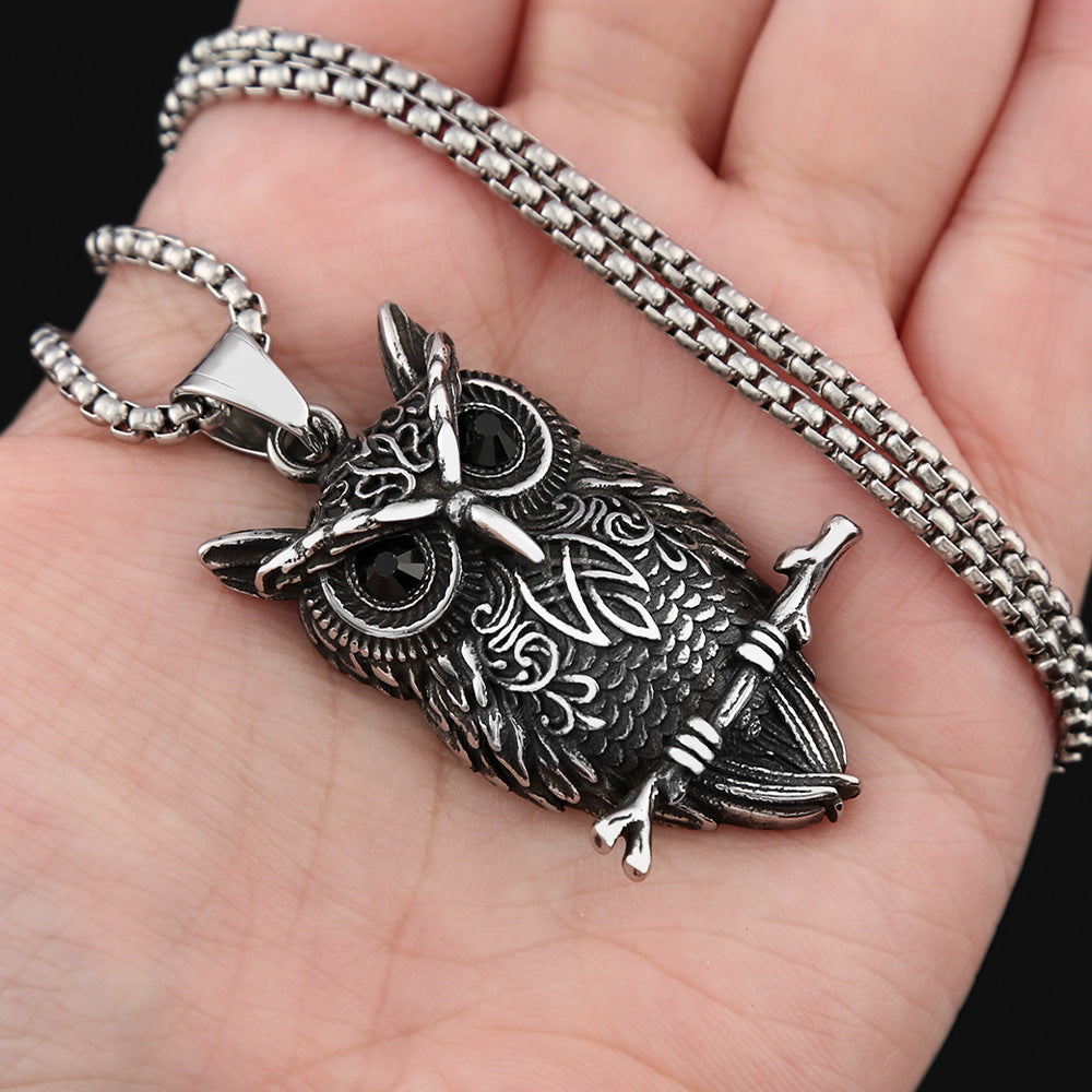 Titanium Steel Men's Necklace Popular Accessories