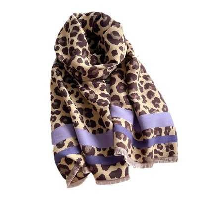 Dual-purpose Cashmere Scarf For Autumn Versatile