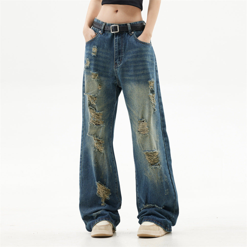 Beggar Denim Trousers For Men And Women