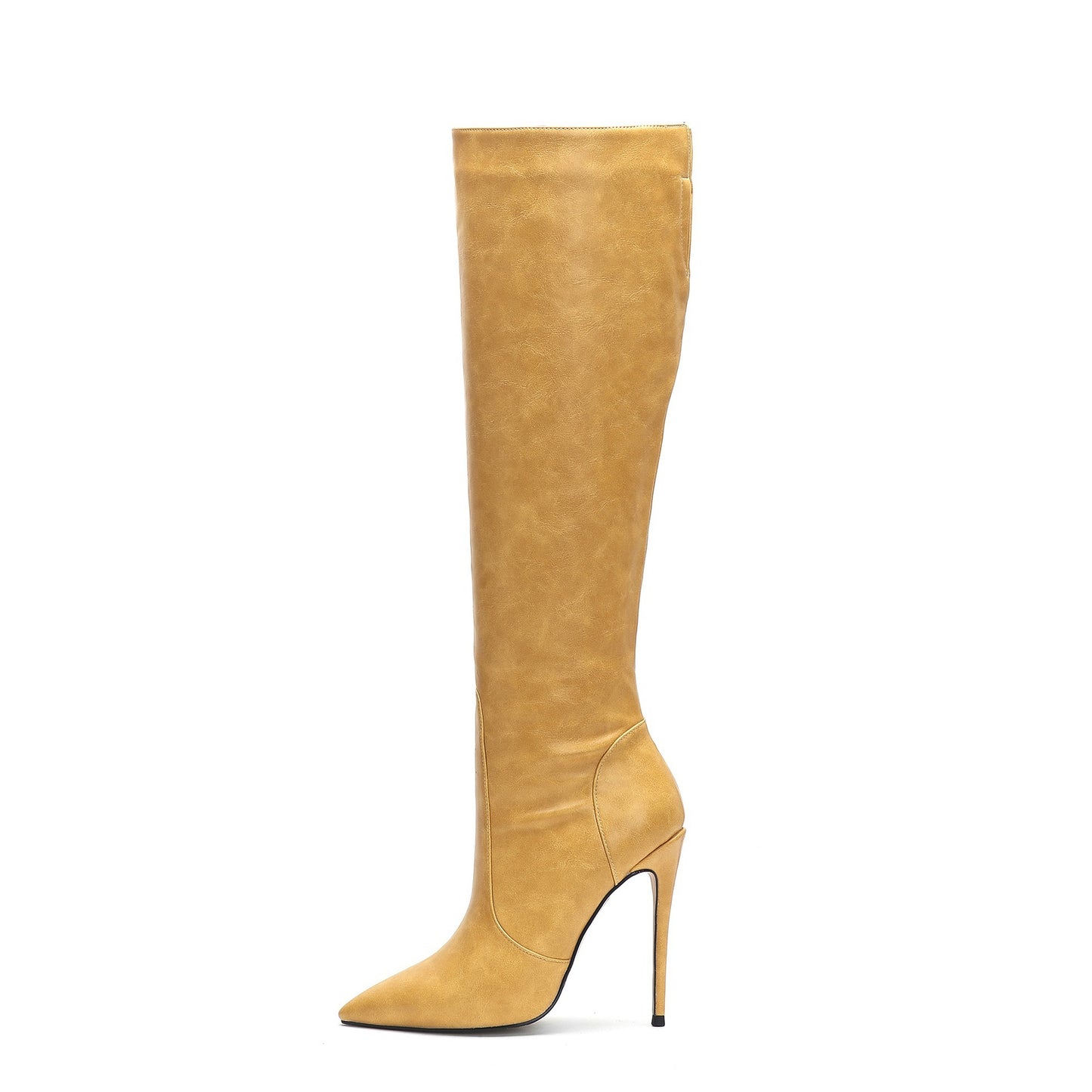 New Small Wide High Stiletto Heel Fashion Boots