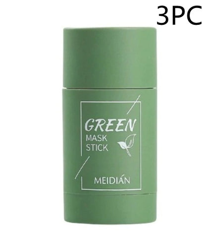 Cleansing Green Tea Mask Clay Stick Oil Control Anti-Acne Whitening Seaweed Mask Skin Care - SD & CO.