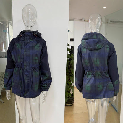 Drawstring Waist Slimming And Short Jacket Women's Coat Women's - SD & CO.