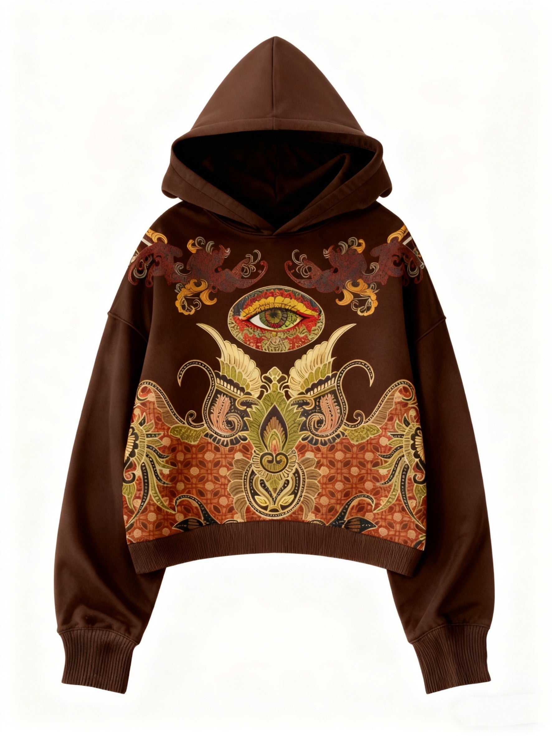 Fashion Casual Printed Polyester Sweater - SD & CO.