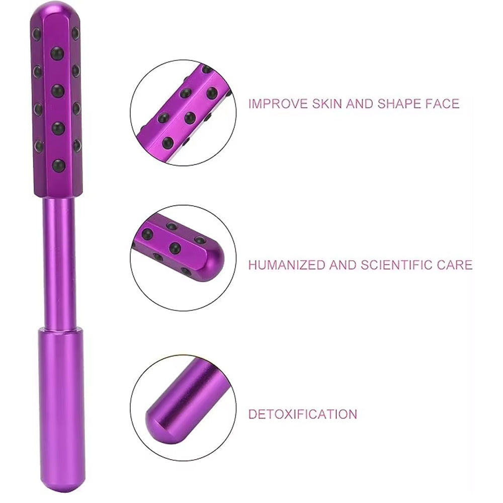 30 Germanium Beauty Stick Massage Beauty Stick Facial Roller Face Lift Bar Anti Wrinkle Facial Massager Skin Care Tool Derma Rolling Face Massage Roller Wand - SD & CO.