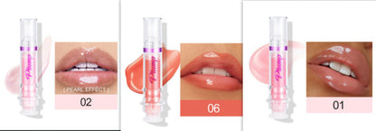 New Tube Lip Rich Lip Color Slightly Spicy Lip Honey Lip Glass Mirror Face Lip Mirror Liquid Lipstick - SD & CO.
